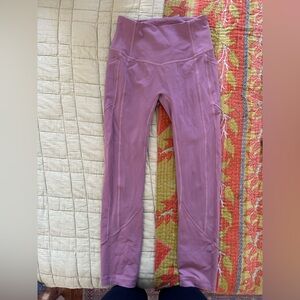 lululemon align leggings with pockets dusty pink